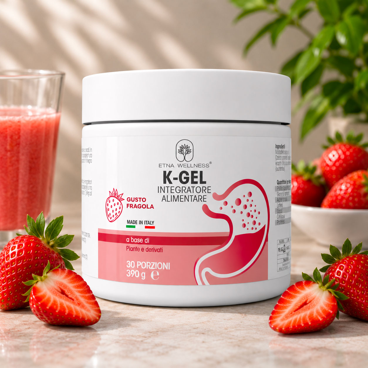 K-gel fragola - 390 gr